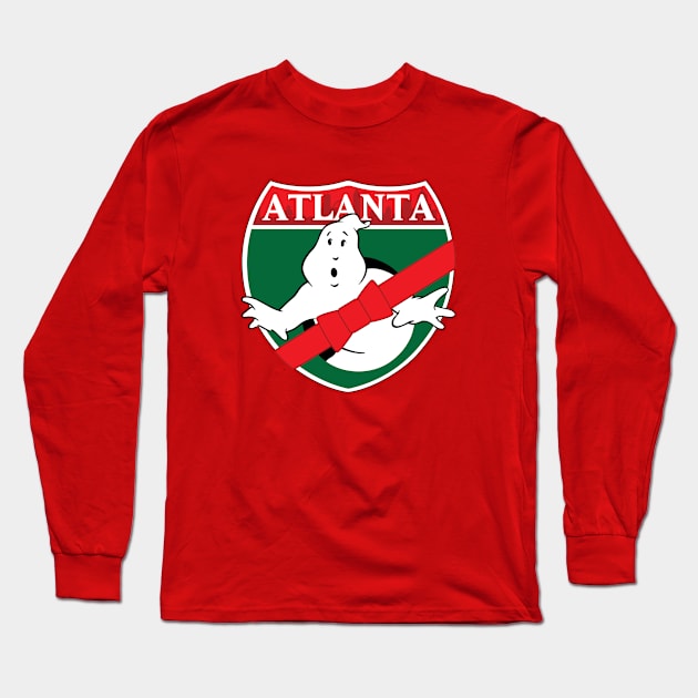 Atlanta Ghostbusters Holidays Long Sleeve T-Shirt by ATLGhostbusters